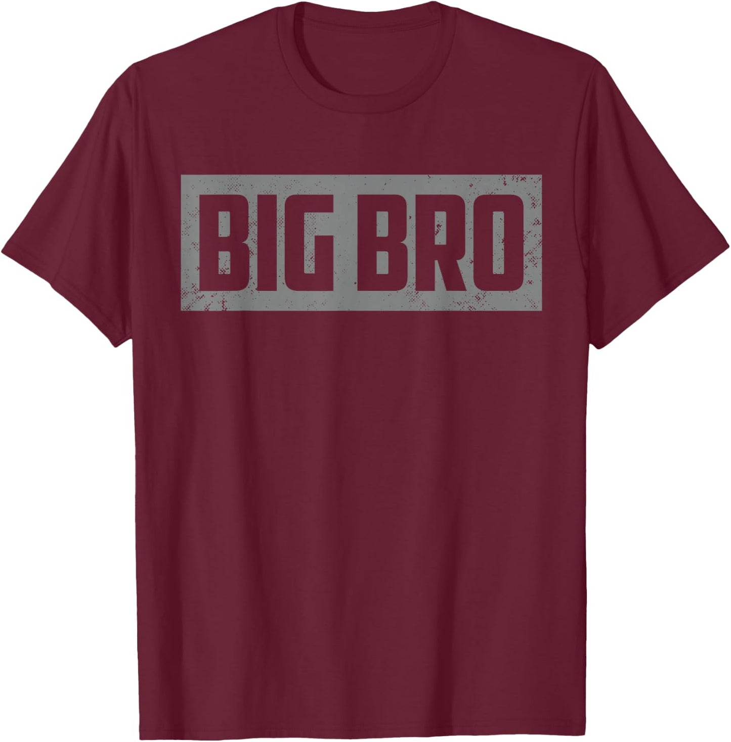 Soon To Be New Big Brother Proud Big Bro Announcement T-Shirt - T-Shirt | Maroon