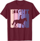 8th Birthday Horse Rider Girl Horse Fan 8 Years Girl T-Shirt - T-Shirt | Maroon
