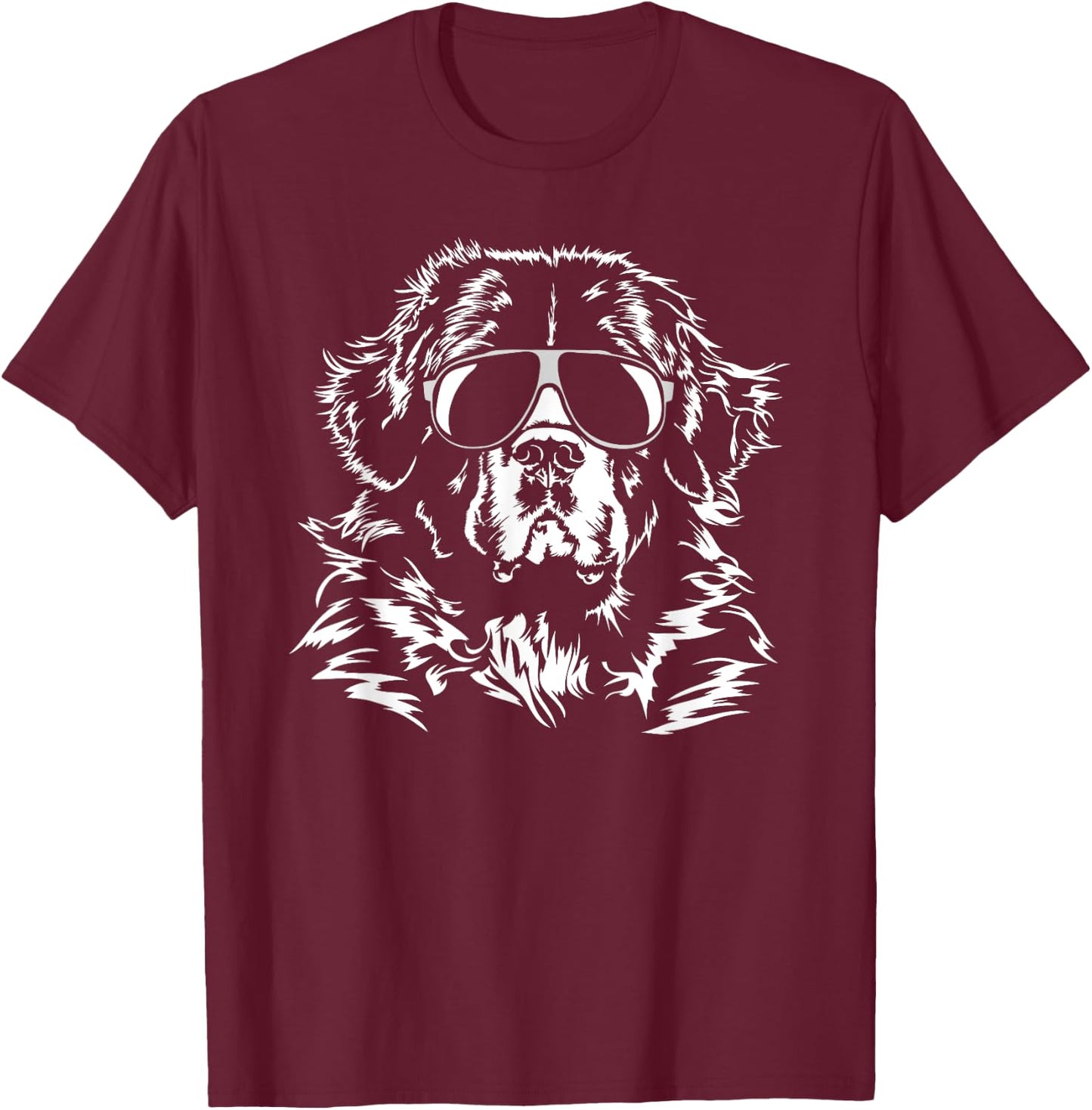 Funny Proud Newfoundland dog Shirt gift Men Women Girls Kids T-Shirt - T-Shirt | Maroon