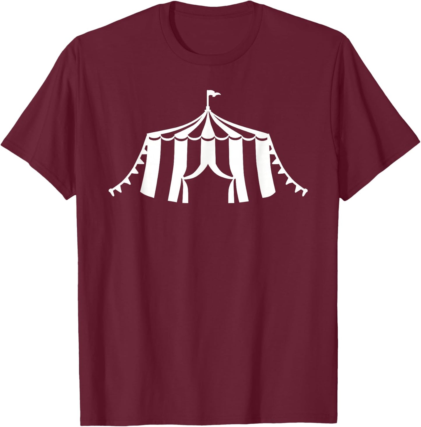 Circus tent T-Shirt - T-Shirt | Maroon