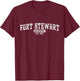 Fort Stewart Alumni - Georgia T-Shirt - T-Shirt | Maroon