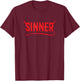 Sinner Outfit Matching Clothes Couple Gifts Funny Halloween T-Shirt - T-Shirt | Maroon
