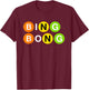 Funny NYC Subway Bing Bong Rally T-Shirt - T-Shirt | Maroon