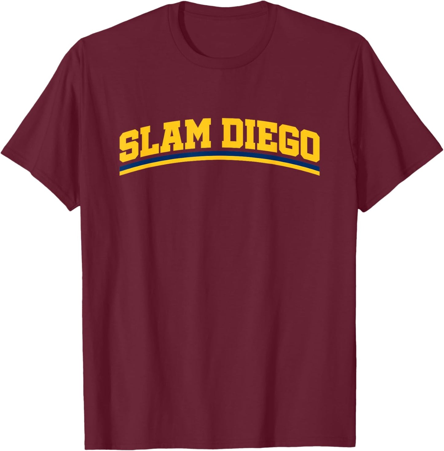 Slam Diego T-Shirt - T-Shirt | Maroon