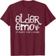 Emo Rock Elder Emo y2k 2000s Emo Ska Pop Punk Band Music T-Shirt - T-Shirt | Maroon