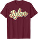 Igloo Retro Art Baseball Font Vintage T-Shirt - T-Shirt | Maroon