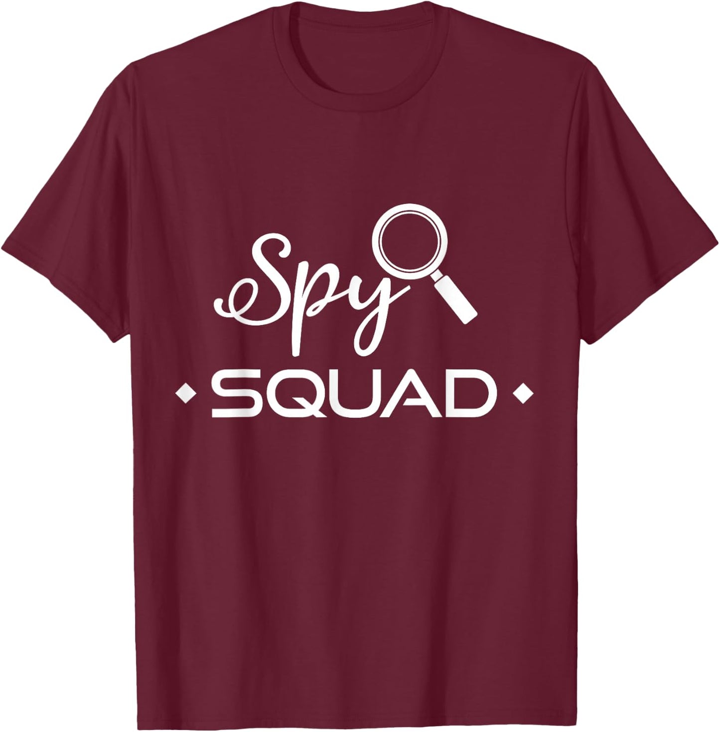 Spy Squad T-Shirt - T-Shirt | Maroon