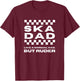 Ska Music Ska Dad Like a Normal Dad, But Ruder T-Shirt - T-Shirt | Maroon