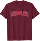 Shoreline Washington WA Vintage Sports Design Red Design T-Shirt - T-Shirt | Maroon