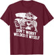 Funny Welder Rat Rod Builder Welded It Myself T-Shirt - T-Shirt | Maroon