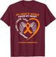 In Remembrance Mom Loving Memory Mother Leukemia Awareness T-Shirt - T-Shirt | Maroon