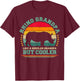 Rhino Lover Funny Vintage Rhino Grandpa Father's Day T-Shirt - T-Shirt | Maroon