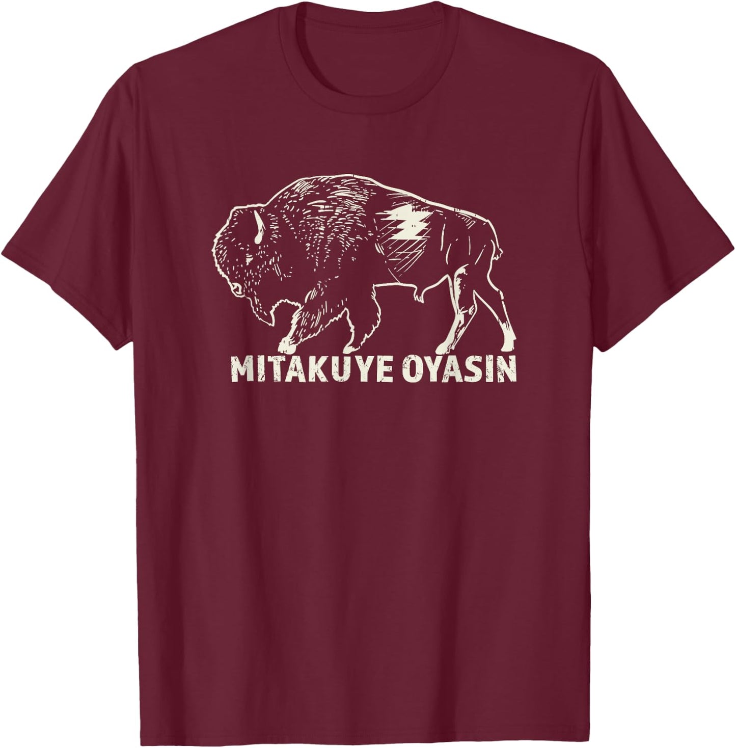 Native American Pride I Lakota Tribe Teton Sioux Nation T-Shirt - T-Shirt | Maroon