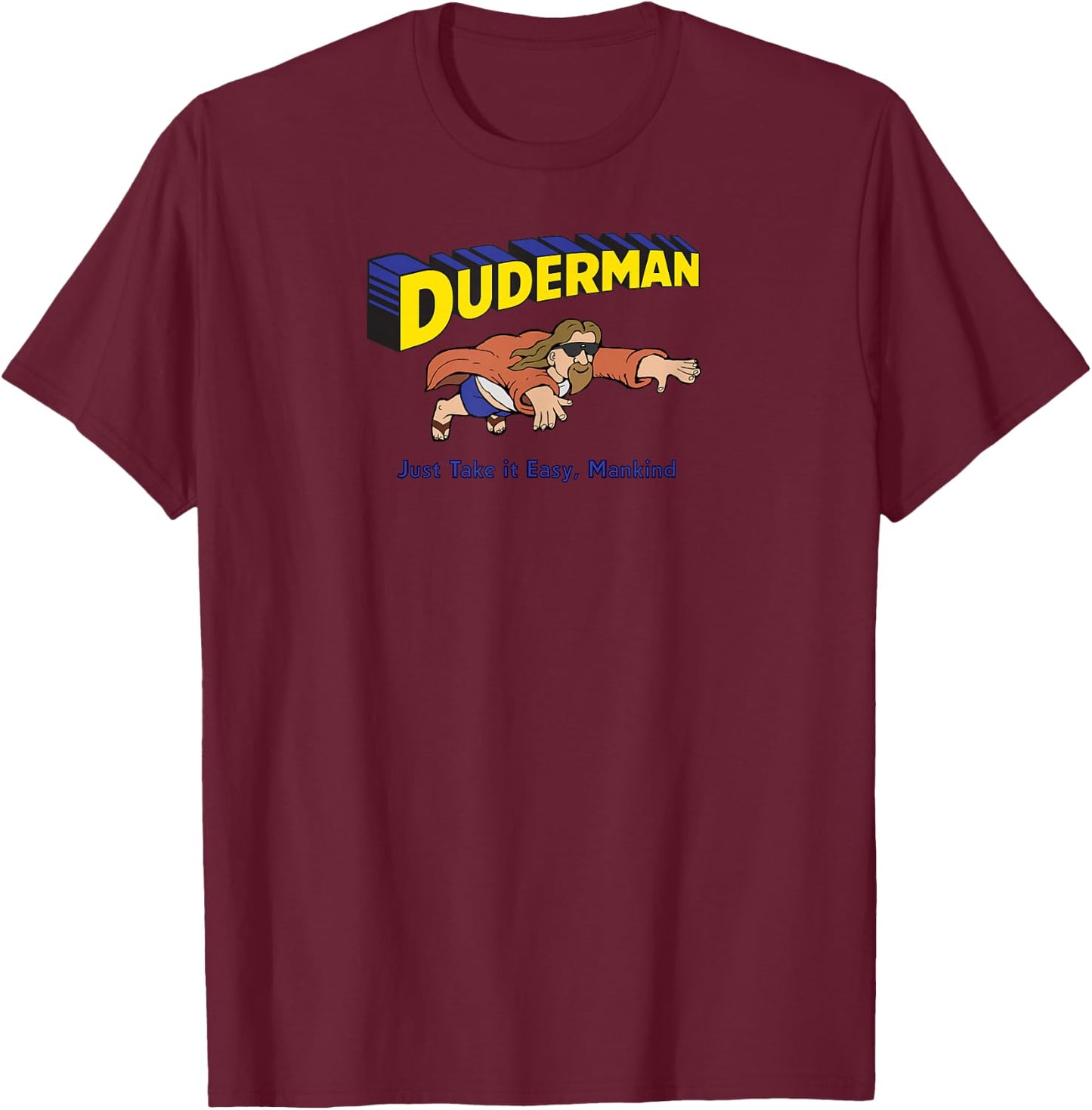 Duderman T-Shirt - T-Shirt | Maroon