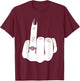 Got Engaged - Engagement Ring Finger T-Shirt - T-Shirt | Maroon