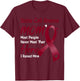 Sickle Cell Anemia Mom I Raised Mine T-Shirt - T-Shirt | Maroon