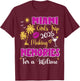 Miami Girls Trip 2025 Women Weekend Summer Birthday Vacation T-Shirt - T-Shirt | Maroon
