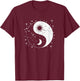 Yin and Yang T-Shirt - T-Shirt | Maroon