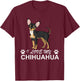 I love my Chihuahua Lover giftidea for Chiwawa Moms and Dads T-Shirt - T-Shirt | Maroon