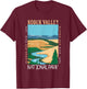 Kobuk Valley National Park Alaska Distressed Vintage T-Shirt - T-Shirt | Maroon