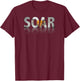 Eagle Soar T-Shirt - T-Shirt | Maroon