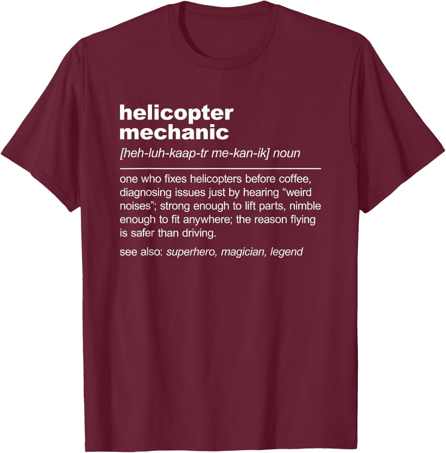 T-Shirt T-Shirt - T-Shirt | Maroon