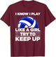 Cool Volleyball Girls Youth Volleyball Team Sports T-Shirt - T-Shirt | Maroon