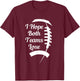 I Hope Both Teams Lose T-Shirt - T-Shirt | Maroon