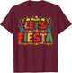 Mexican Cinco de Mayo Fiesta Shirt Women Men Sombrero T-Shirt - T-Shirt | Maroon