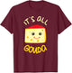 It's All Gouda Funny Cheese Food Pun Gouda Lover T-Shirt - T-Shirt | Maroon