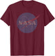 Faded NASA Logo T-Shirt - T-Shirt | Maroon