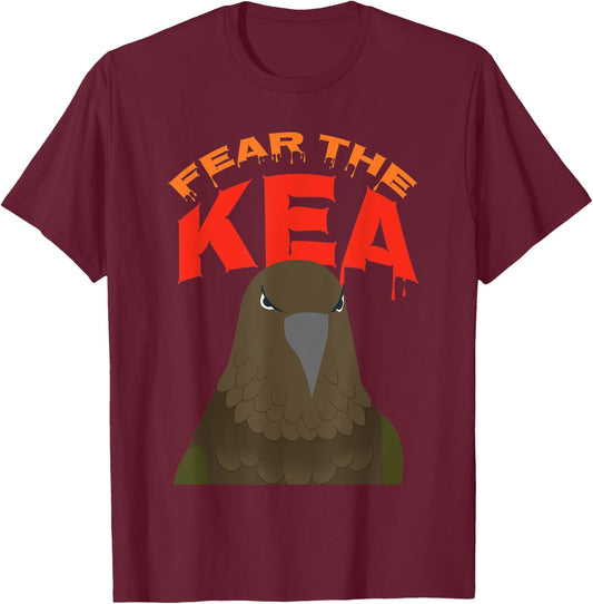 Exotic Bird Watcher and Kea Bird Watching New Zealand T-Shirt - T-Shirt | Maroon