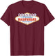 Welcome To Nashvegas, Tennessee We Love Nashville T-Shirt - T-Shirt | Maroon