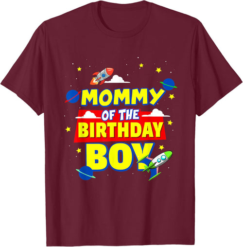 Mommy Of The Birthday Astronaut Boy Outer Space Theme Party
