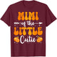 Mimi Of The Little Cutie Orange Clementine Birthday Party T-Shirt - T-Shirt | Maroon