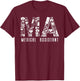 Certified Medical Assistant CMA T-Shirt - T-Shirt | Maroon