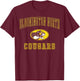 Bloomington North High School Cougars C1 T-Shirt - T-Shirt | Maroon