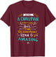 Amazing Retirement Plan - Funny Church & Christian Gift T-Shirt - T-Shirt | Maroon