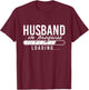 Husband in Progress Loading - Bachelor Party Groom T-Shirt - T-Shirt | Maroon