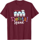 Funny Dental Squad Teeth Toothbrush Dentist Dental Hygienist T-Shirt - T-Shirt | Maroon