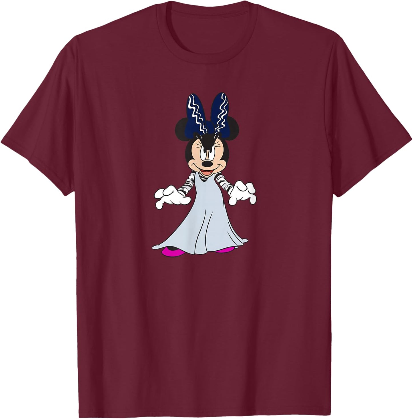 Minnie Mouse - Halloween Mummy Costume T-Shirt - T-Shirt | Maroon