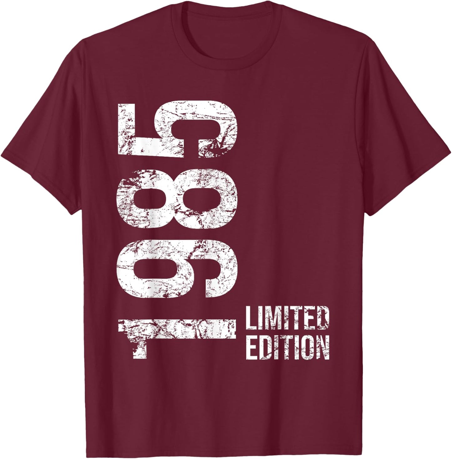 40th Birthday 40 Years Old Man Woman Vintage 1985 T-Shirt - T-Shirt | Maroon