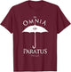 Gilmore Girls in Omnius Paratus Umbrella Logo TV Show T-Shirt - T-Shirt | Maroon