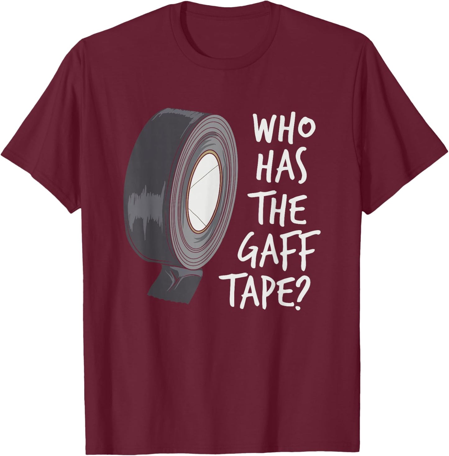 Stagehand, Stage Tech, Stage Technician, Event Technician T-Shirt - T-Shirt | Maroon