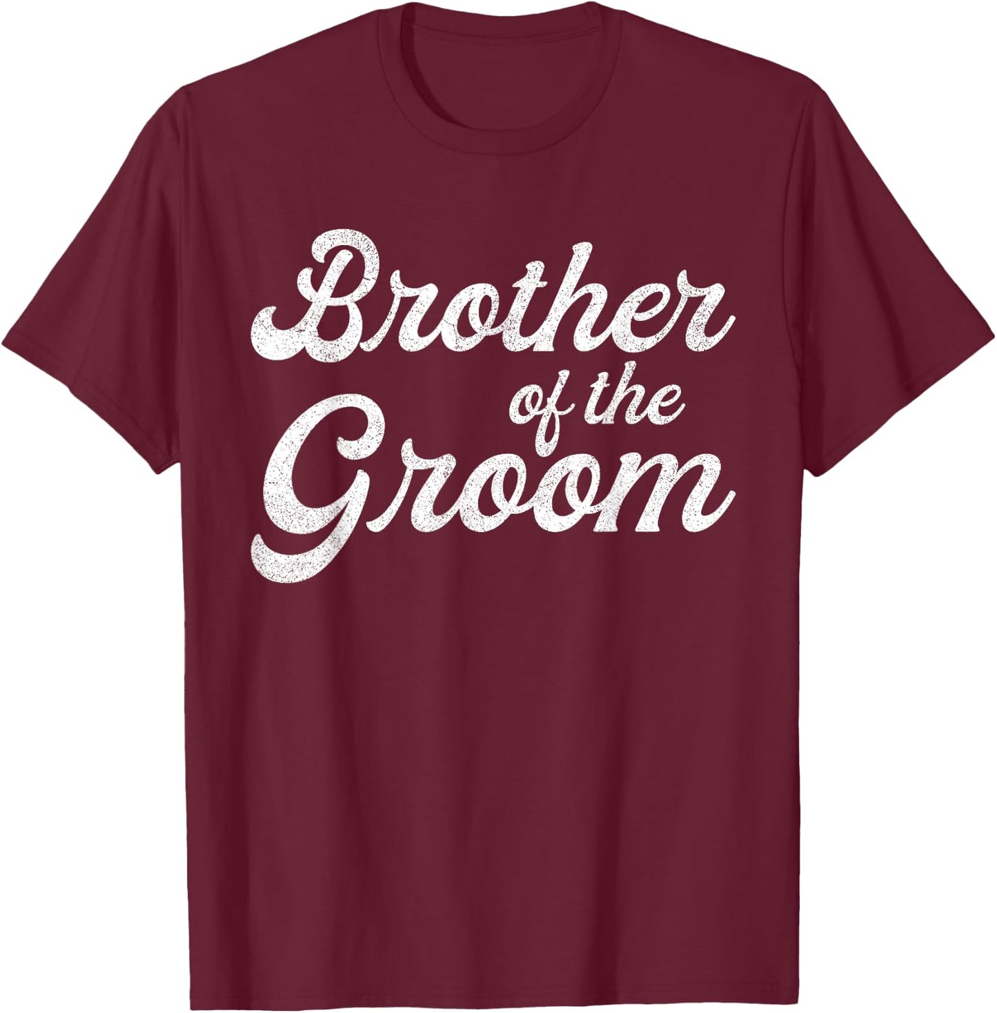 Brother Of The Groom Shirts Boy Kid, Bachelor Party T-Shirt - T-Shirt | Maroon