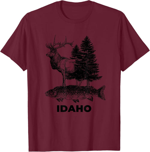 Idaho Vacation and Elk Trout Fish