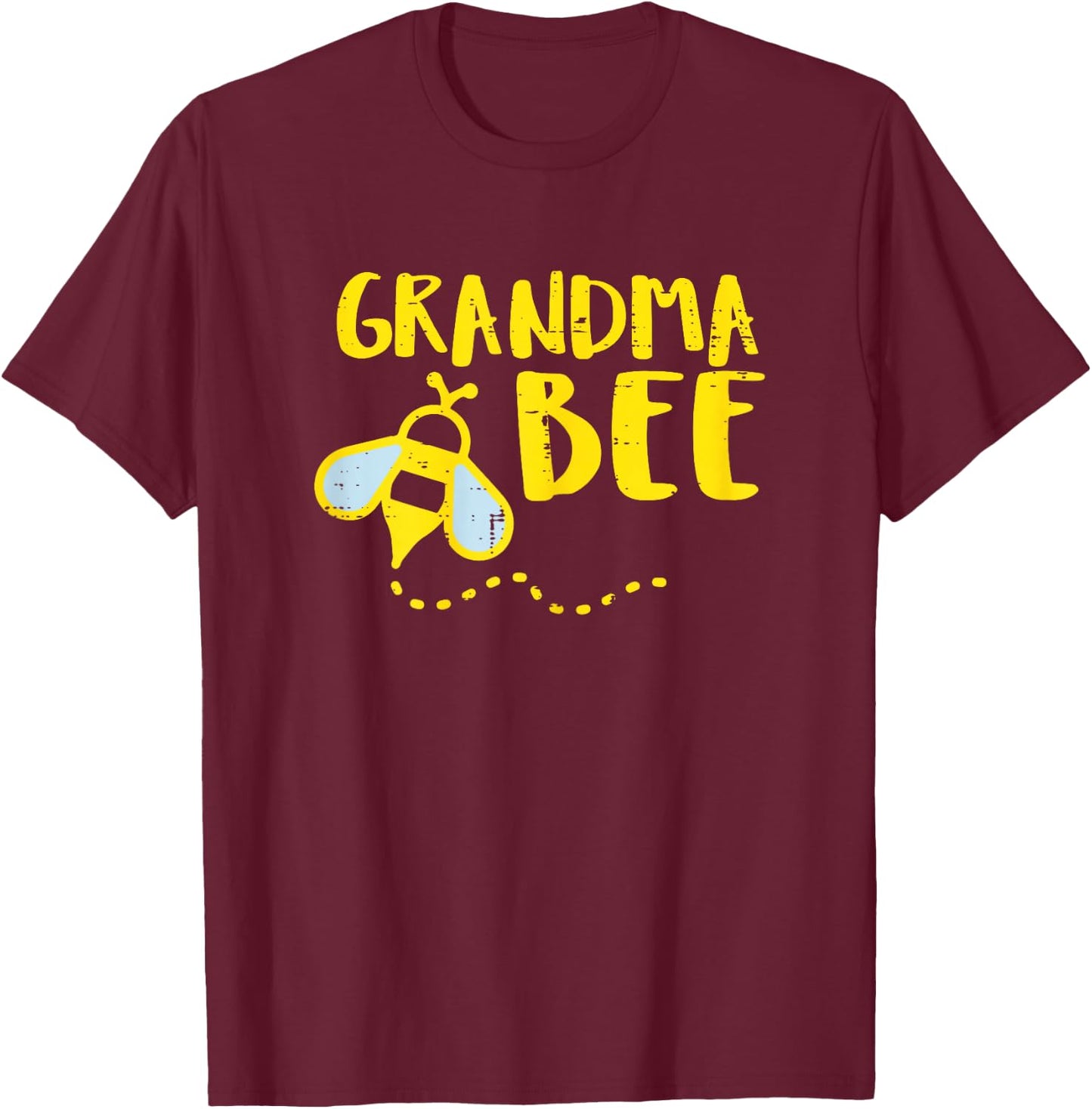 Grandma Bee Family Matching Nana Mimi Granny Women T-Shirt - T-Shirt | Maroon