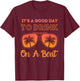 It's a good day to drink on a boat Funny Day Drinking T-Shirt - T-Shirt | Maroon