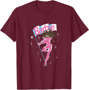 Barbie - Astronaut Barbie T-Shirt - T-Shirt | Maroon