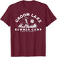 Groom Lake Summer Camp - Funny Area 51 Alien UFO Graphic T-Shirt - T-Shirt | Maroon
